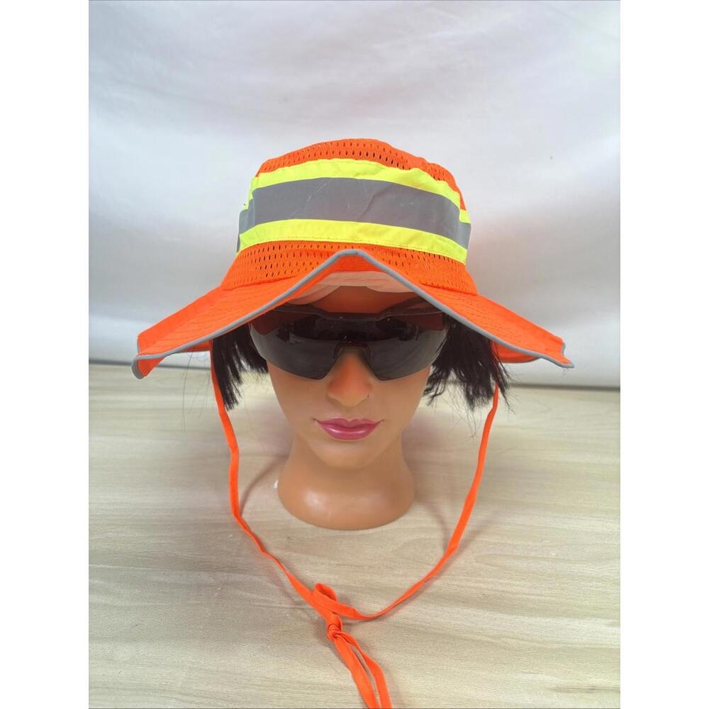 IRONWEAR Safety Booney Hat Adjustable with Silver Reflective L/XL New 1271-0